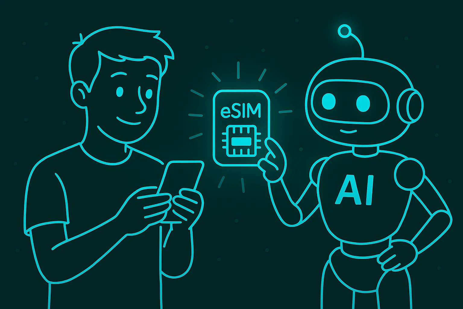 AI Esim Robot